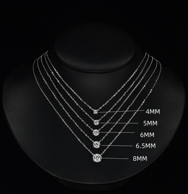 Moissanite S925 Silver Necklace