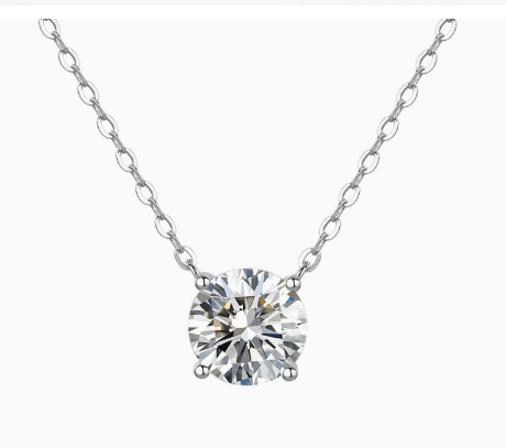 Moissanite S925 Silver Necklace