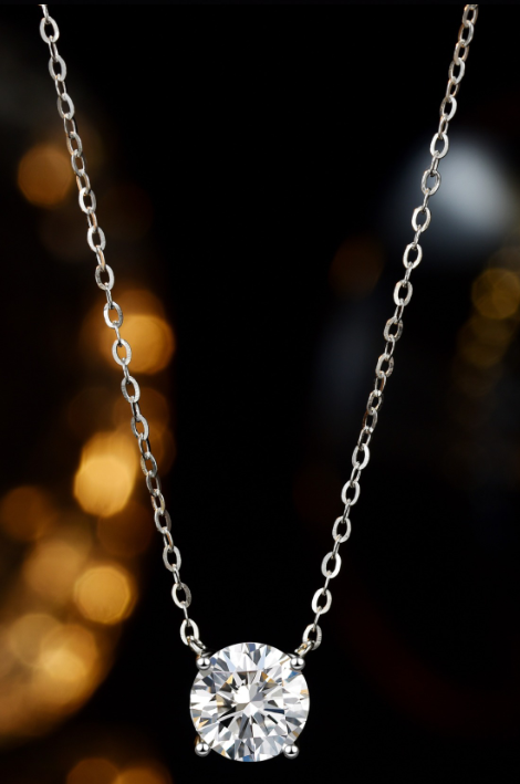 Moissanite S925 Silver Necklace