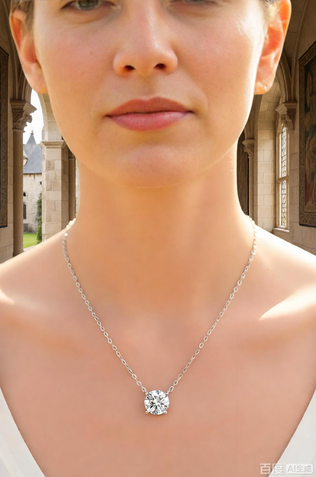 Moissanite S925 Silver Necklace